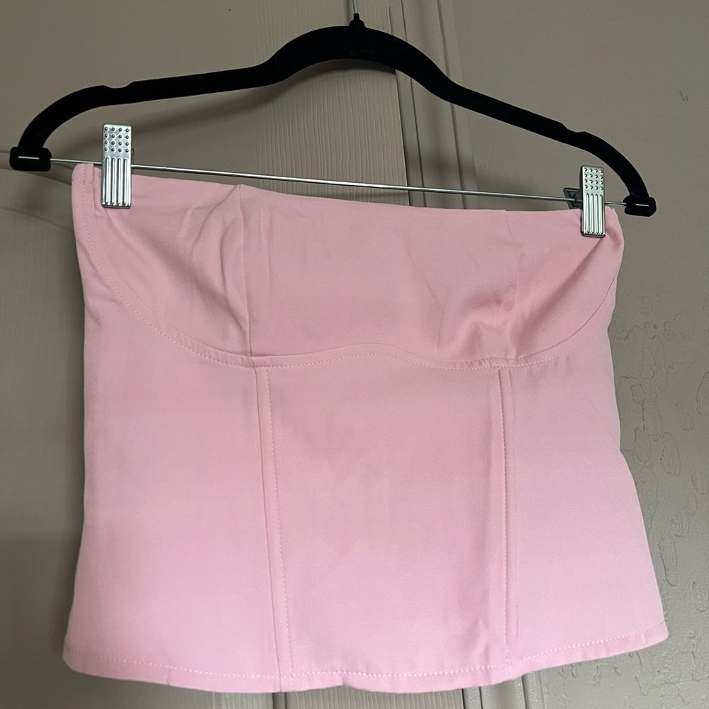 Edikted Pink Crop Top